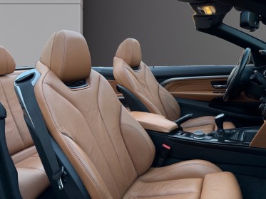 Bmw serie 4 cabriolet f33 lci 420d 190 ch luxury- camÉra de recul-siÈges ÉlÉctriques À mÉmoire chauffant-ouverture...