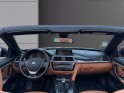 Bmw serie 4 cabriolet f33 lci 420d 190 ch luxury- camÉra de recul-siÈges ÉlÉctriques À mÉmoire chauffant-ouverture...