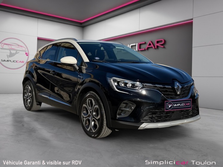 Renault captur 1.3 tce 130cv edc fap intens - suivi entretien - caméra de recul - garantie occasion simplicicar toulon est...