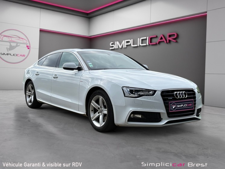 Audi a5 sportback 2.0 tfsi 225ch s line quattro - garantie 12 mois occasion simplicicar brest simplicicar simplicibike france