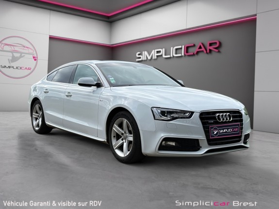 Audi a5 sportback 2.0 tfsi 225ch s line quattro - garantie 12 mois occasion simplicicar brest simplicicar simplicibike france