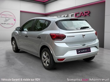 Dacia sandero sce 65 - 22 essentiel entretien, suivi complet, garantie 12 mois occasion montreuil (porte de vincennes)(75)...
