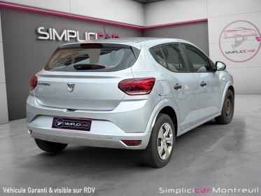 Dacia sandero sce 65 - 22 essentiel entretien, suivi complet, garantie 12 mois occasion montreuil (porte de vincennes)(75)...