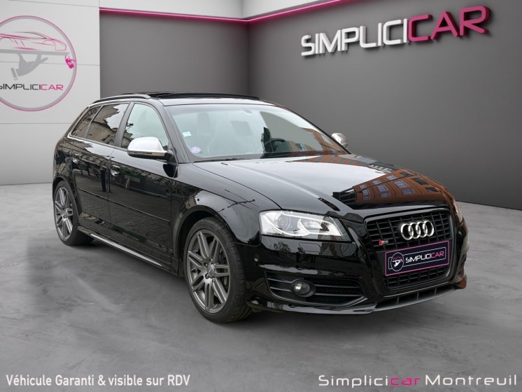 Audi s3 sportback 2.0 tfsi 265 quattro s-tronic a historique complet, garantie 12 mois, baquets, état neuf occasion...