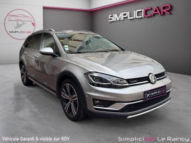 Volkswagen golf sw 2.0 tdi 184 bluemotion technology dsg7 4motion alltrack camera 360 garantie 12 mois occasion simplicicar...