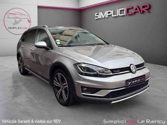 Volkswagen golf sw 2.0 tdi 184 bluemotion technology dsg7 4motion alltrack camera 360 garantie 12 mois occasion simplicicar...