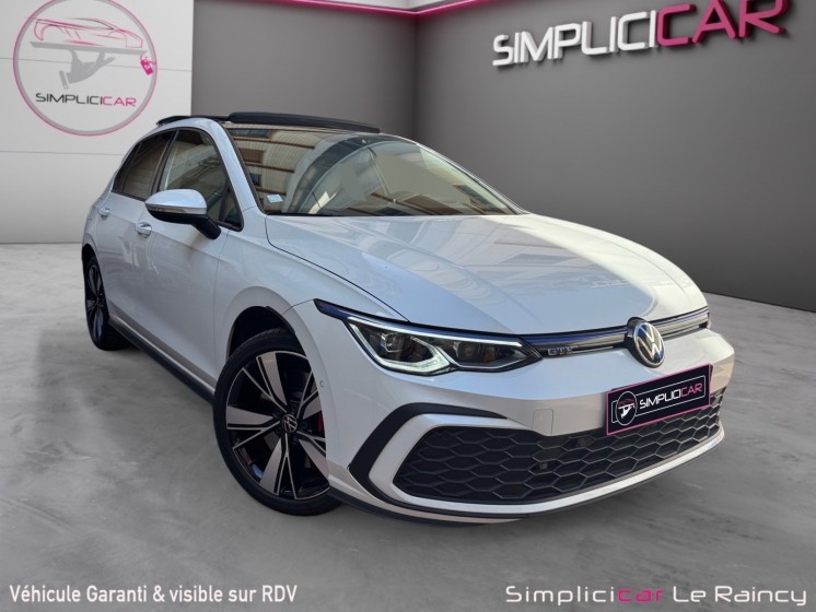 Volkswagen golf 1.4 hybrid rechargeable opf 245 dsg6 gte toit ouvrant garantie 12 mois occasion simplicicar le raincy...