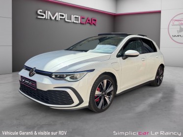 Volkswagen golf 1.4 hybrid rechargeable opf 245 dsg6 gte toit ouvrant garantie 12 mois occasion simplicicar le raincy...