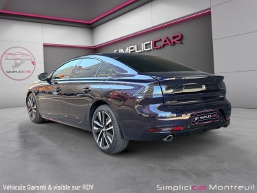 Peugeot 508 hybrid 225 e-eat8 gt pano siège en cuir à mémoire chauffant massant focal garantie 12 mois occasion montreuil...