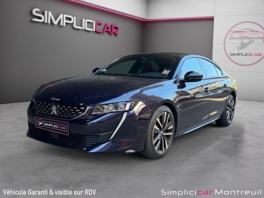 Peugeot 508 hybrid 225 e-eat8 gt pano siège en cuir à mémoire chauffant massant focal garantie 12 mois occasion montreuil...