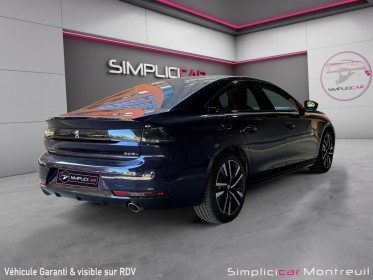Peugeot 508 hybrid 225 e-eat8 gt pano siège en cuir à mémoire chauffant massant focal garantie 12 mois occasion montreuil...