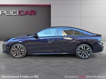 Peugeot 508 hybrid 225 e-eat8 gt pano siège en cuir à mémoire chauffant massant focal garantie 12 mois occasion montreuil...