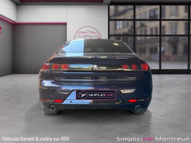 Peugeot 508 hybrid 225 e-eat8 gt pano siège en cuir à mémoire chauffant massant focal garantie 12 mois occasion montreuil...