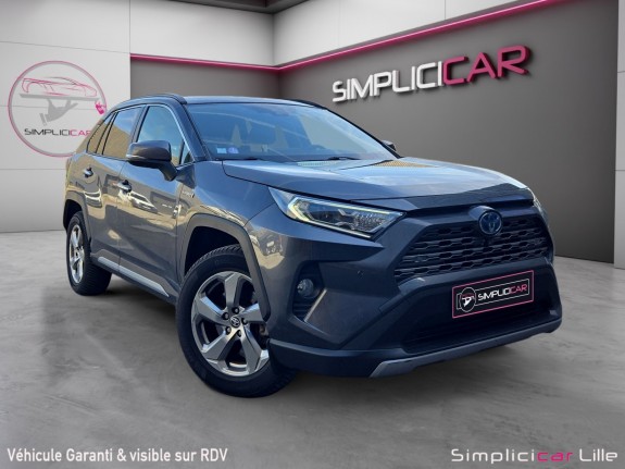 Toyota rav4 hybride my20 222 ch awd-i lounge / garantie 12 mois / sièges chauffants / caméra de recul occasion simplicicar...
