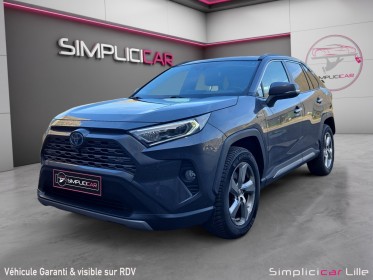 Toyota rav4 hybride my20 222 ch awd-i lounge / garantie 12 mois / sièges chauffants / caméra de recul occasion simplicicar...
