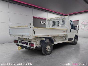 Citroen jumper chassis cabine benne 35 l2 bluehdi 140 bvm6 control benne cabreta occasion simplicicar reims simplicicar...