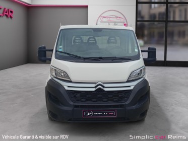 Citroen jumper chassis cabine benne 35 l2 bluehdi 140 bvm6 control benne cabreta occasion simplicicar reims simplicicar...
