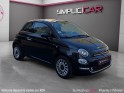 Fiat 500 my17 0.9 85 ch twinair ss dualogic lounge toit panoramique carplay radar de recul occasion paris 17ème (75)(porte...