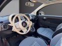 Fiat 500 my17 0.9 85 ch twinair ss dualogic lounge toit panoramique carplay radar de recul occasion paris 17ème (75)(porte...