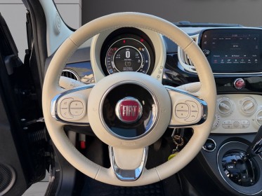 Fiat 500 my17 0.9 85 ch twinair ss dualogic lounge toit panoramique carplay radar de recul occasion paris 17ème (75)(porte...