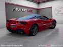 Ferrari 488 gtb 4.0 v8 670ch rosso corsa origine ferrari france 2eme main occasion montreuil (porte de vincennes)(75)...