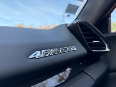 Ferrari 488 gtb 4.0 v8 670ch rosso corsa origine ferrari france 2eme main occasion montreuil (porte de vincennes)(75)...