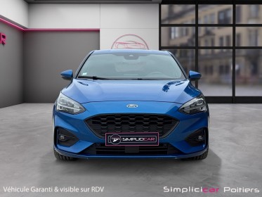 Ford focus 2.0 ecoblue 150cv ss st line carplay sièges  volant chauffants garantie 12 mois occasion simplicicar poitiers...