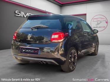 Citroen ds3 thp 150 série noire - etat neuf - garantie 12 mois occasion cannes (06) simplicicar simplicibike france