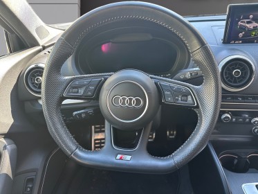 Audi a3 sportback 40 e-tron 204 s tronic 6 s-line phase 2  full black garantie 12 mois occasion paris 17ème (75)(porte...