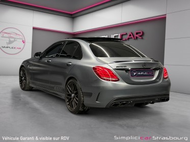 Mercedes classe c 63 s mercedes-amg speedshift mct amg malus paye suivi complet mercedes - toit ouvrant - cam 360 -...