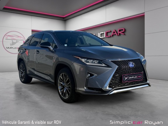 Lexus rx 450h f sport entretien complet toyota /garantie 1 an occasion simplicicar royan simplicicar simplicibike france