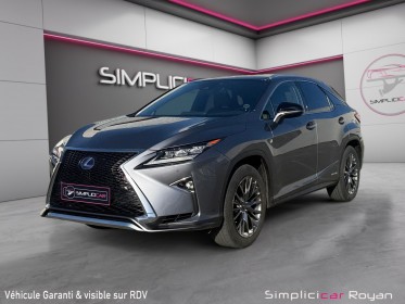 Lexus rx 450h f sport entretien complet toyota /garantie 1 an occasion simplicicar royan simplicicar simplicibike france