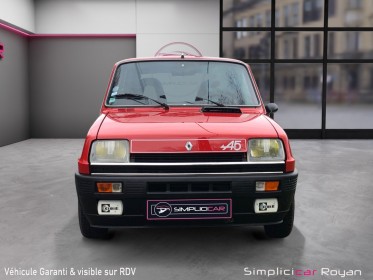 Renault r5 alpine 93ch etat neuf dossier complet garantie 12 mois occasion simplicicar royan simplicicar simplicibike france