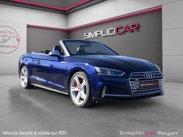 Audi s5 cabriolet v6 3.0 tfsi 354ch tiptronic 8 quattro entretien complet garantie 12 mois occasion simplicicar royan...