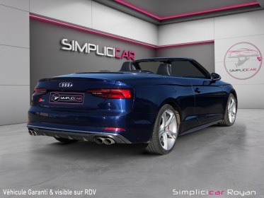 Audi s5 cabriolet v6 3.0 tfsi 354ch tiptronic 8 quattro entretien complet garantie 12 mois occasion simplicicar royan...