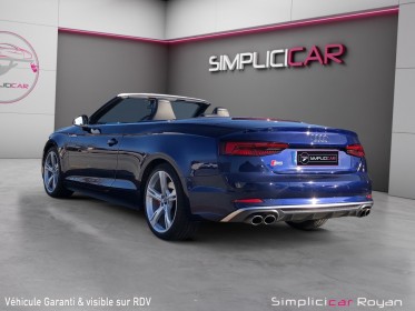 Audi s5 cabriolet v6 3.0 tfsi 354ch tiptronic 8 quattro entretien complet garantie 12 mois occasion simplicicar royan...