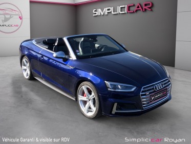 Audi s5 cabriolet v6 3.0 tfsi 354ch tiptronic 8 quattro entretien complet garantie 12 mois occasion simplicicar royan...