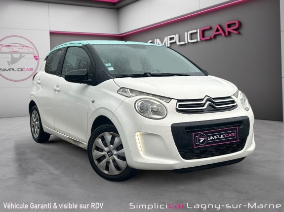 Citroen c1 1.2 essence 82 feel -  peu kilometree - limiteur / regulateur de vitesse occasion simplicicar lagny  simplicicar...