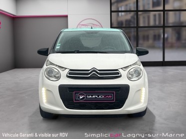 Citroen c1 1.2 essence 82 feel -  peu kilometree - limiteur / regulateur de vitesse occasion simplicicar lagny  simplicicar...