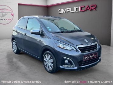 Peugeot 108 vti 72ch ss bvm5 style entretien peugeot moteur a chaine garantie 12 mois occasion simplicicar toulon ouest...