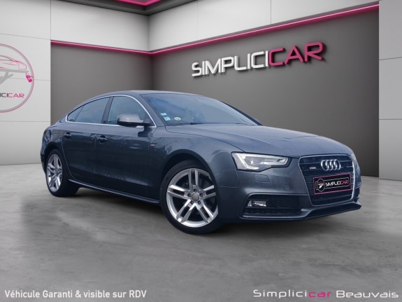 Audi a5 sportback 2.0 tdi 177 s line occasion parc voitures beauvais simplicicar simplicibike france