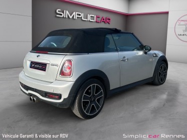 Mini cabriolet r57 cooper s - 184 ch occasion simplicicar rennes simplicicar simplicibike france