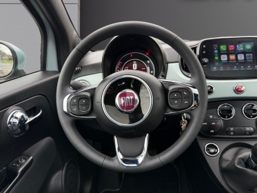 Fiat 500 my23 1.0 70 ch hybride bsg s/s toit panoramique apple carplay garantie 1 an occasion simplicicar dunkerque...