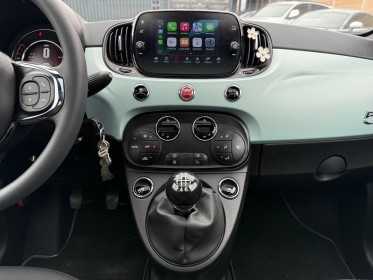 Fiat 500 my23 1.0 70 ch hybride bsg s/s toit panoramique apple carplay garantie 1 an occasion simplicicar dunkerque...