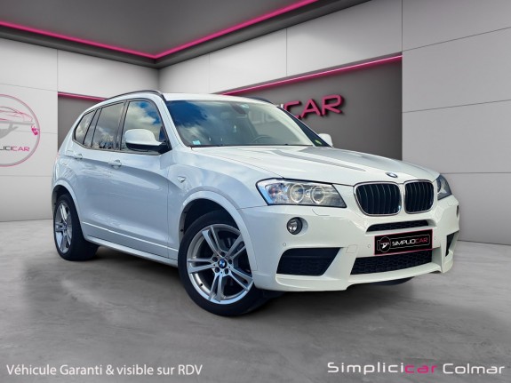 Bmw x3 f25 xdrive 20d 184 ch sport design steptronic to jantes m 19 sièges chauffants garantie 12 mois occasion simplicicar...