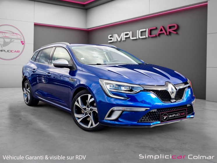 Renault megane iv estate tce 205 gt entretien renault toit ouvrant garantie 12 mois occasion simplicicar colmar simplicicar...