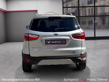 Ford ecosport 1.0 ecoboost 125 titanium entretien à jour garantie 12 mois occasion paris 17ème (75)(porte maillot)...