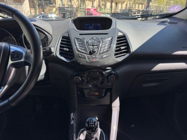 Ford ecosport 1.0 ecoboost 125 titanium entretien à jour garantie 12 mois occasion paris 17ème (75)(porte maillot)...