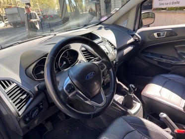 Ford ecosport 1.0 ecoboost 125 titanium entretien à jour garantie 12 mois occasion paris 17ème (75)(porte maillot)...