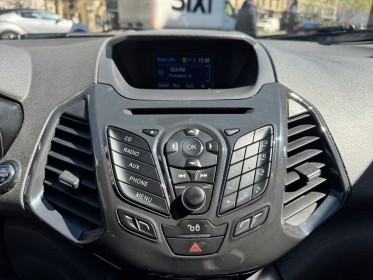 Ford ecosport 1.0 ecoboost 125 titanium entretien à jour garantie 12 mois occasion paris 17ème (75)(porte maillot)...